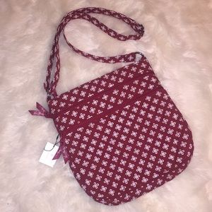 Vera Bradley Triple Zip Hipster Crossbody Bag